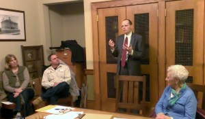 James Ehrhard addresses the CRTC.